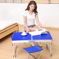 Small and Medium-Sized Simple Study Table, Folding Table, Computer Table, Homework Table, Outdoor Folding Stall Table, Home Dining Table and Chairs