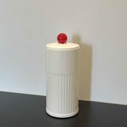 Lift-Up Makeup Bucket with Automatic Press Lift, Dust-Proof with Lid, Makeup Brush Storage Tube, Large Capacity Cosmetics Storage Box