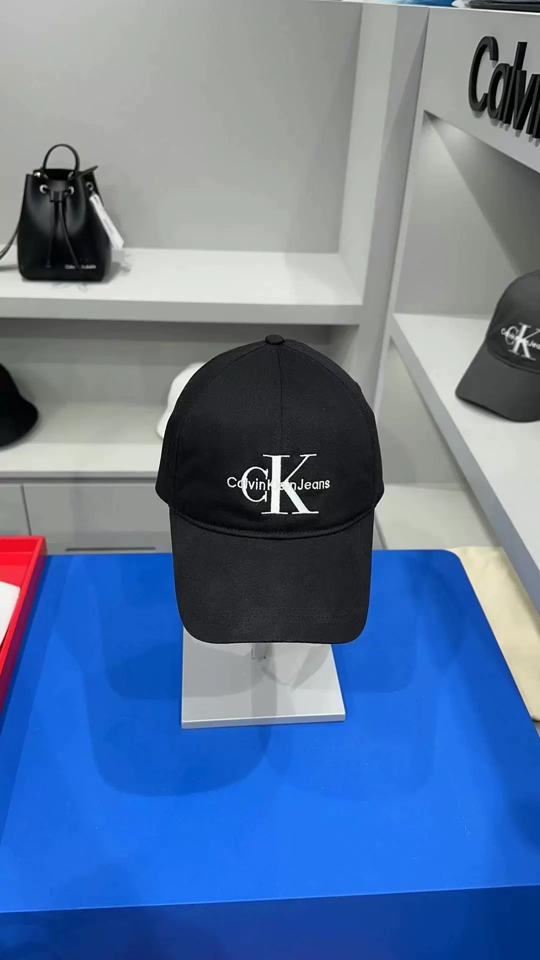 韓國正品代購CK帽子JENNIE同款CK棒球帽子黑色吳世勳