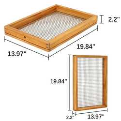 In stock beehive feeding mesh sieve fir complete set of bee beekeeper breeding tools Lang's beehive