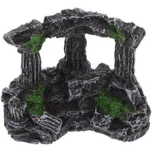 Roman Column Decoration Aquarium Large Stones Rockery
