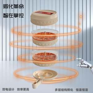 
Large household incubator, pet egg incubator, automatic water addition, intelligent control, commercial incubation equipment