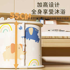 
No installation folding bathtub for household rectangular bathtub for adult bathtub for children bathtub for babies