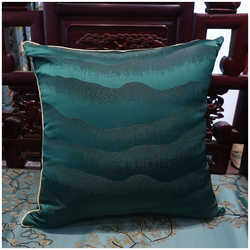 Pillows, cushions, mountain beds, high-precision fabrics, new jacquard mahogany furniture flags, new Chinese-style cushions, desktop materials