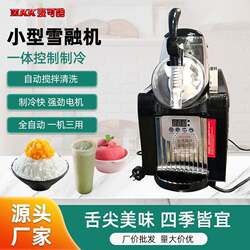 Snow Melting Machine, Stainless Steel Juice Smoothie Machine, Milk Tea Cold Drink Shop Double-Tub Slush Machine, Slush Machine, Ice Cream Machine
