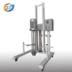 Mobile Lifting-Type Emulsifying Machine, Pharmaceutical, Food and Beverage Processing Equipment, Juice, Soy Milk, Cream Mixing and Emulsifying Machine
