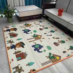 Double-Sided Thickened Baby Crawling Mat, Home-Use Children's Crawling Foam Floor Mat