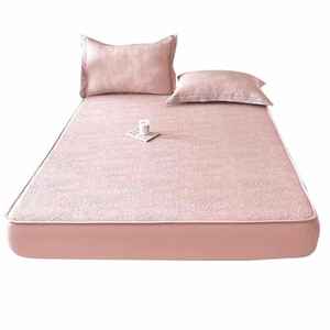 
Summer dormitory soft mat, silk mat, ice mother and baby new washing style, summer bed level three-piece set machine type 2025