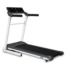 Household Single-Function Electric Treadmill with Two-Level Manual Slope Adjustment for Exercise and Fitness, Mini Treadmill