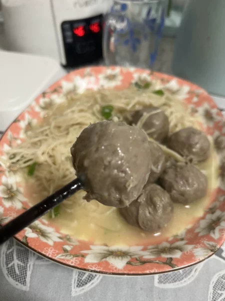 牛肉丸潮汕正宗手打牛筋丸-潮州汕头特产撒尿牛丸火锅食材