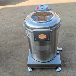 New Model Vegetable Spinner, Commercial Dehydrator for Bun Shops, Dumpling Restaurants, and Canteens, Stainless Steel Food Dehydrator