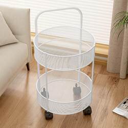 Sofa Side Table, Side Cabinet, Living Room Household Tea Table, Storage Rack, Bedside Mini Balcony Small Coffee Table