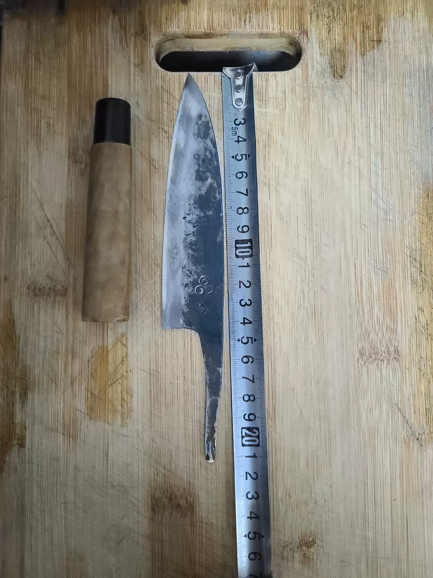 源金吉 薄刃包丁225mm 片刃右