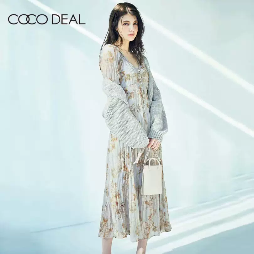 日系品牌COCODEAL 女装碎花连衣裙-Taobao Vietnam