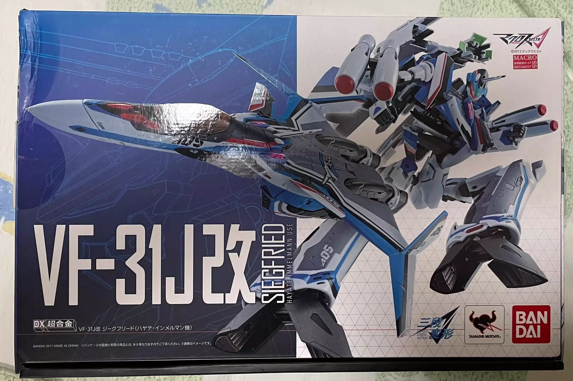 万代魂限定DX超合金VF-31J改疾风机Delta-Taobao