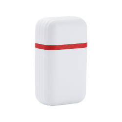 Light luxury travel storage box with lid, sealed drain soap dish