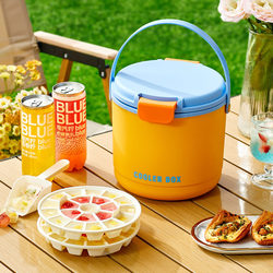 Insulated bucket, ice cube press, ice tray, ice tray, out-door ice bucket