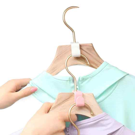 衣架连接挂钩衣柜专用省空间神器家用宿舍可叠加挂衣钩多层收纳钩