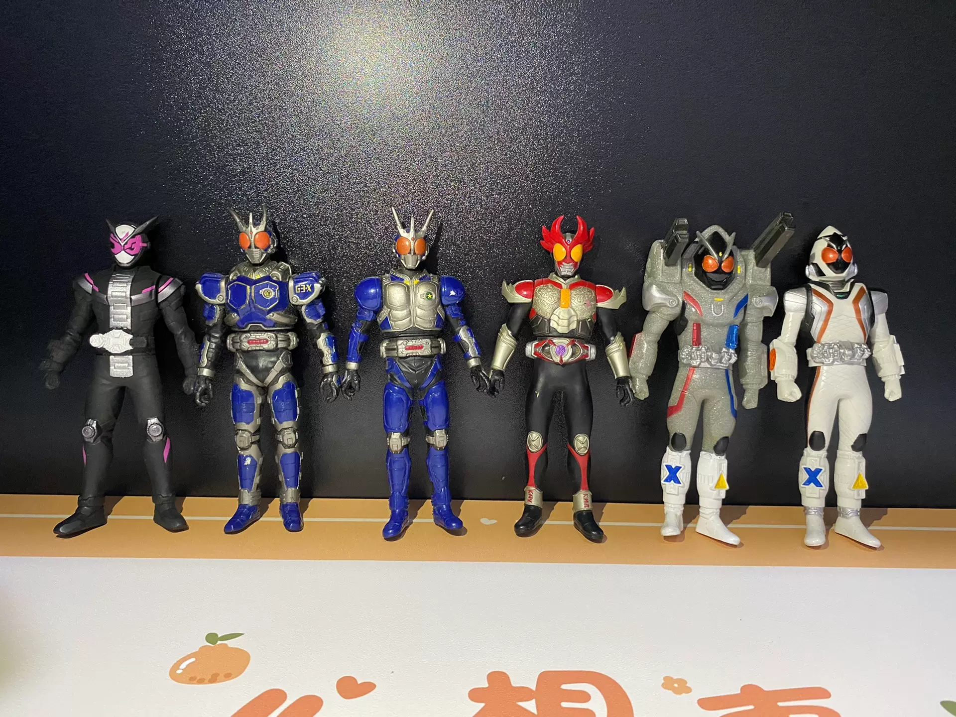 假面騎士17釐米軟膠agito亞極陀閃耀g3x時王w 電王 Taobao