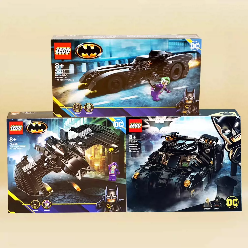 LEGO乐高76224蝙蝠战车蝙蝠侠追捕小丑76265蝙蝠翼-Taobao