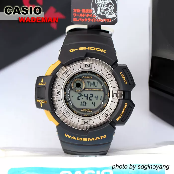 CASIO卡西欧G-SHOCK WADEMAN DW-9800J-1B(初代罗盘G)全新结束-Taobao