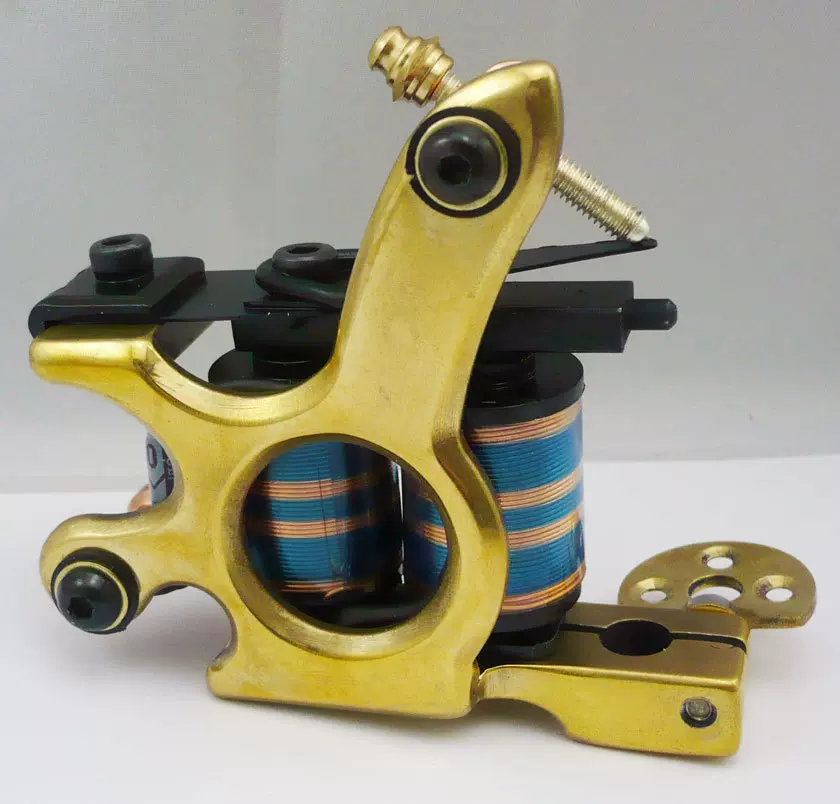 纹身机器专业精雕纯铜阳光机 纹身机器套装割线机打雾纹身机