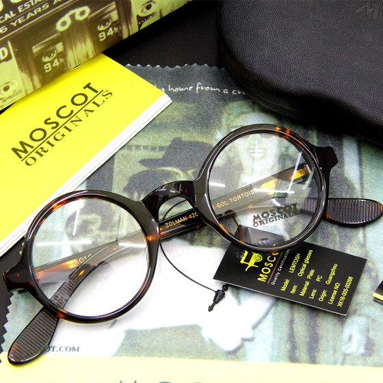 MOSCOT Retro Master High Board Framed Framed Myopia Glasses Ring ZOLMAN Men and Women's Retro Grand Round Frame Frame