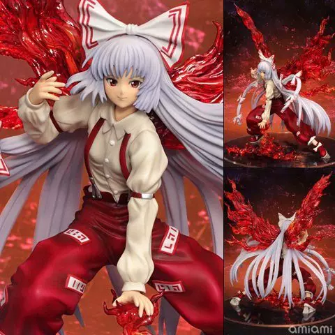 藤原妹紅 鳳凰ver.　東方Project Amazon | 藤原妹紅鳳凰ver完成フィギュア | フィギュア・ドール 通販