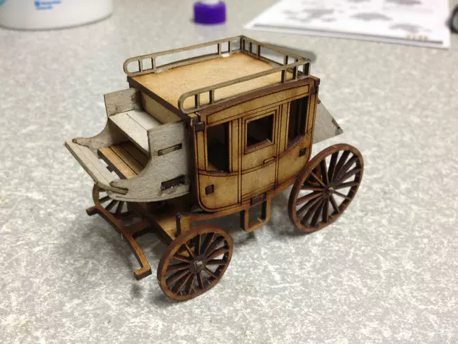 小麥子異聞錄戰錘pp跑團dnd奇幻中世紀場景豪華馬車