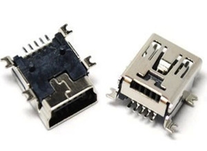 
(100 pieces) Patch Mini USB Mother Base MINI-5P Socket Interface MP3 MP4 Accessories 3 Charging Port