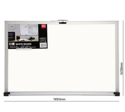 Deli 7844 High-End Teaching Demonstration Whiteboard, Display Board for Meetings, 60X90Cm Medium-Sized Thickened Whiteboard