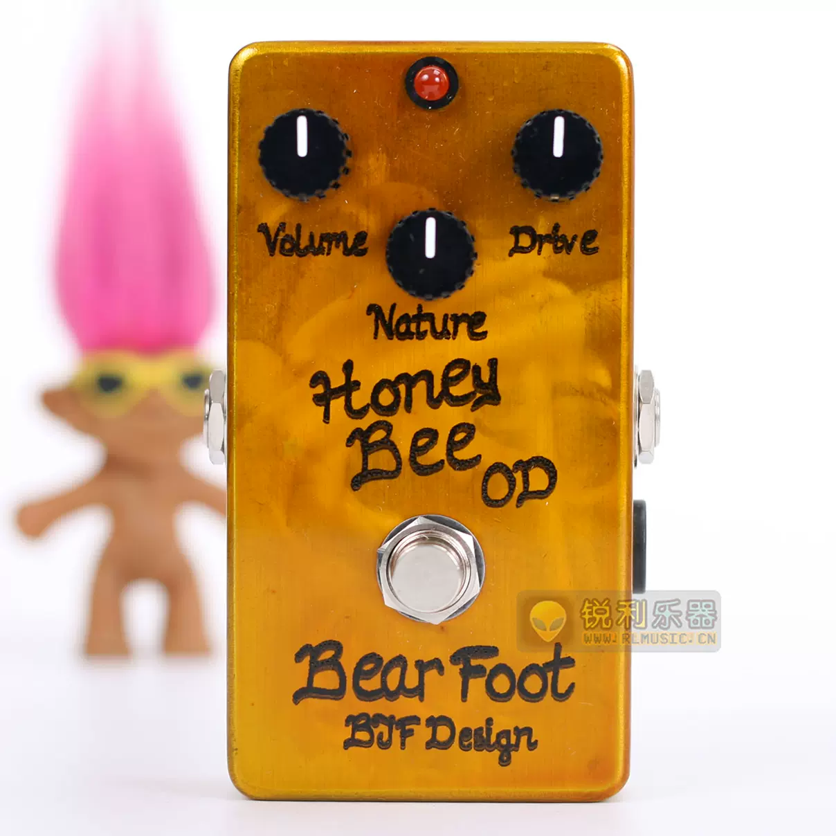 Bearfoot Honey Bee Overdrive】過載效果器【銳利樂器】-Taobao