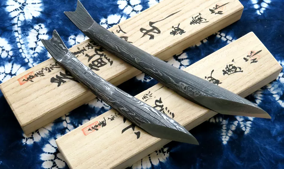 藤广作若鲇系列鱼形切出/嫁接刀积层锻打切 藤广作若鲇系列鱼形切出/嫁接刀积层锻打切