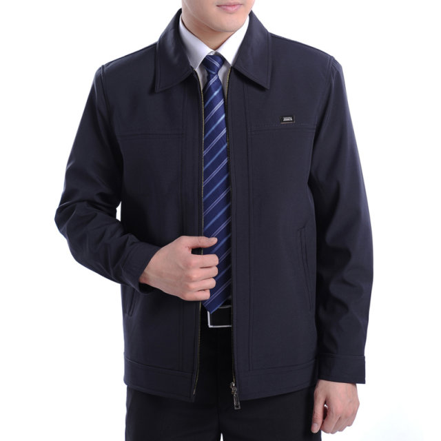 Spring special price for middle-aged men's spring and autumn thin coats ...