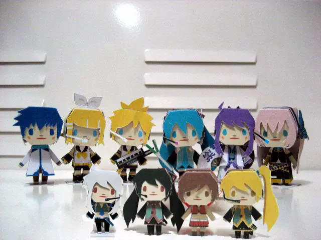 熊熊 V家vocaloid初音家族合集10人弱音杂音巡音始音纸 熊熊 V家vocaloid初音家族合集10人弱音杂音巡音始音纸