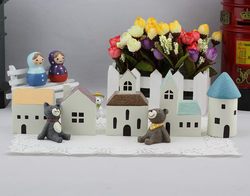 Zakka Groceries Give You a Small House, Mini Home Furnishings, Mediterranean-Style Props and Decorations