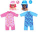 Foreign Trade Children's Swimming Cloths Connected to sunscreen and casual surfing beach clothing men, girls, baby, small, medium young children, fast dry drying
