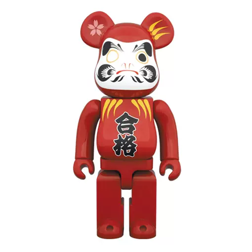 熊出達磨達磨合格祈願紅色BEARBRICK BE@RBRICK 400%-Taobao