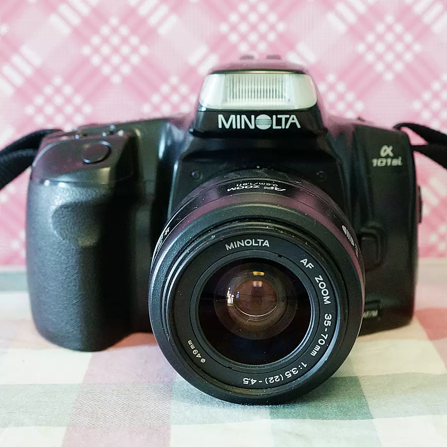 美能達Minolta α101si +AF 35-70 自動135底片單眼套機全景寬幅-Taobao