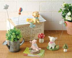 Zakka Japanese Imported Resin Garden Flower Arrangement Ornaments, Pastoral Fresh Photo Props, Decorative Ornaments