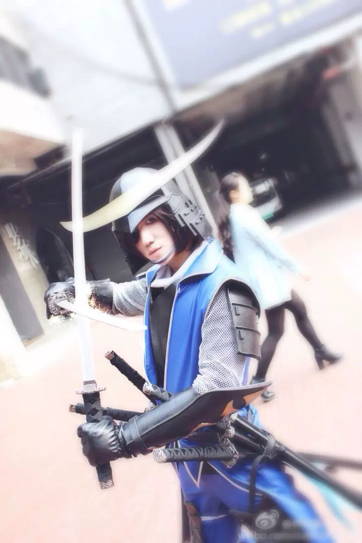 Cosplay 衣服裝定做 戰國basara 伊達政宗cos服定做