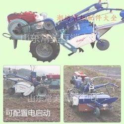 12-18 HP Changmei walking tractor rotary tiller ditching small L agricultural machinery diesel engine ridger plow