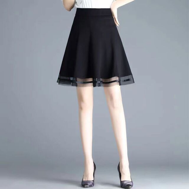 New Spring and Summer Ms. High -waisted Sleeping Skin Skirt in the long skirt in the long skirt in the middle of the skirt
