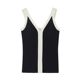 Langzi French temperament, chic and high-end, retro vest, suspender, bottoming top, new summer style for women