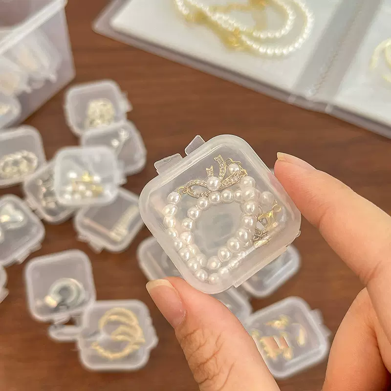 10pcs Transparent Anti-Oxidation Storage Bags For Jewelry