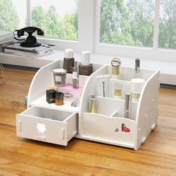 Cosmetic Storage Box Small Mini Dressing Table Simple Storage Cosmetic Organizer Box Internet Celebrity Desktop Storage Rack