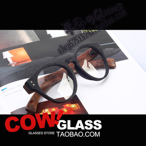 
Sagawa Fujii genuine Japanese real wood legs retro trendy handmade myopia plate glasses frame 7225D for men and women