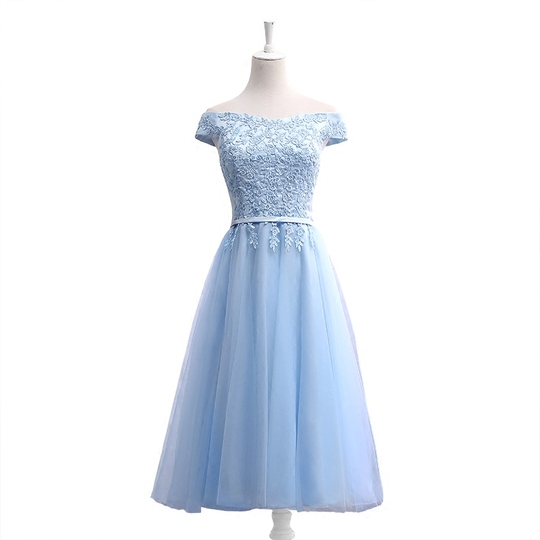 blue dress korean style Korea Avenue main image 0