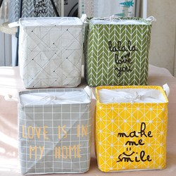 Pinyou Life Drawstring Dustproof Fabric Storage Box Home Folding Packing Bag Miscellaneous Items Toy Storage Box