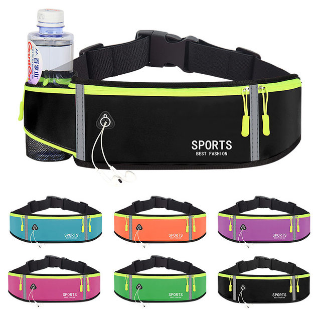 New running mobile phone waist bag men and women large capacity fitness ...